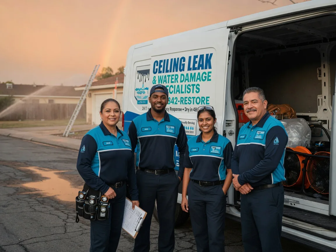 Ceiling Leak Cleanup company in Huntsville, AR