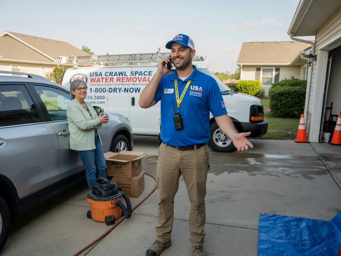 Crawl Space Water Removal Huntsville, AR FAQs